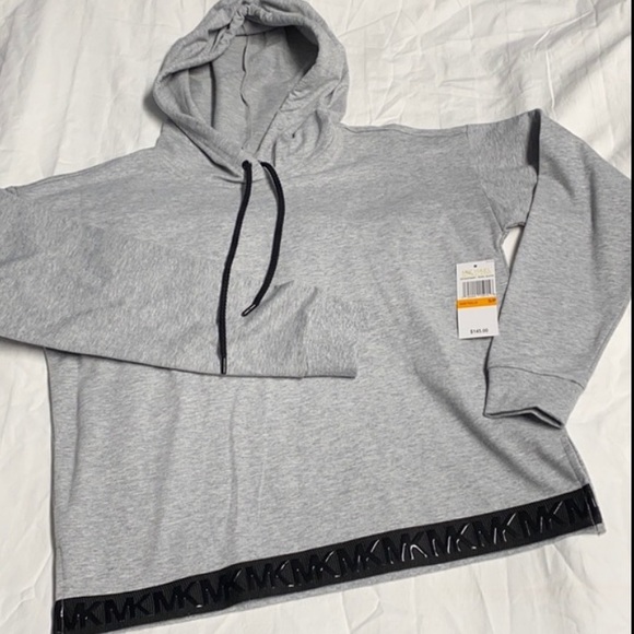 Grey Michael Kors Hooded Sweatshirt, S - Picture 1 of 5